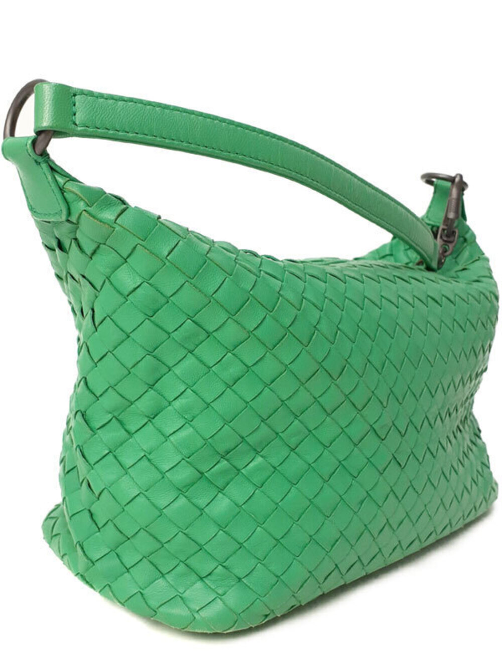 Bottega Veneta Bag Handbag Intrecciato Hobo Black